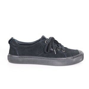 Cariuma Women's 8.5, Mens 7 Black OCA Low Top All Suede Athletic Sneaker Shoes
